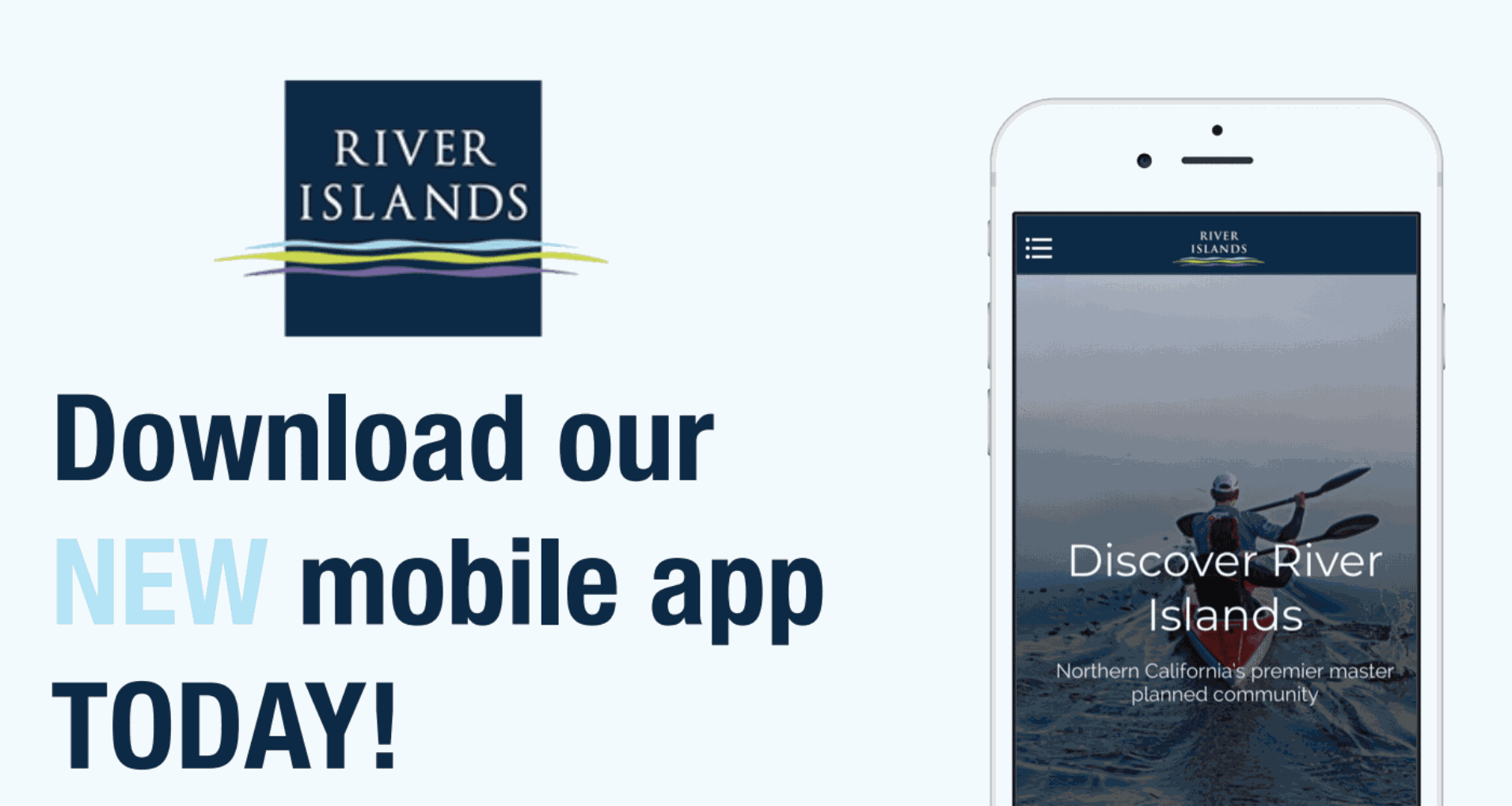 Download the River Islands Mobile App Today!